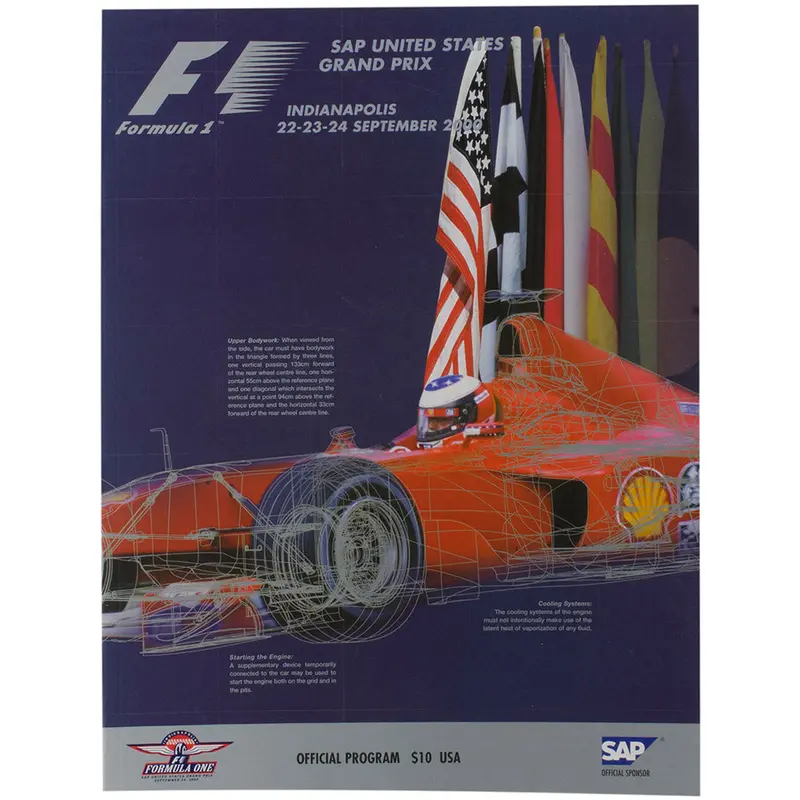 2000 F1 Softcover Program 1