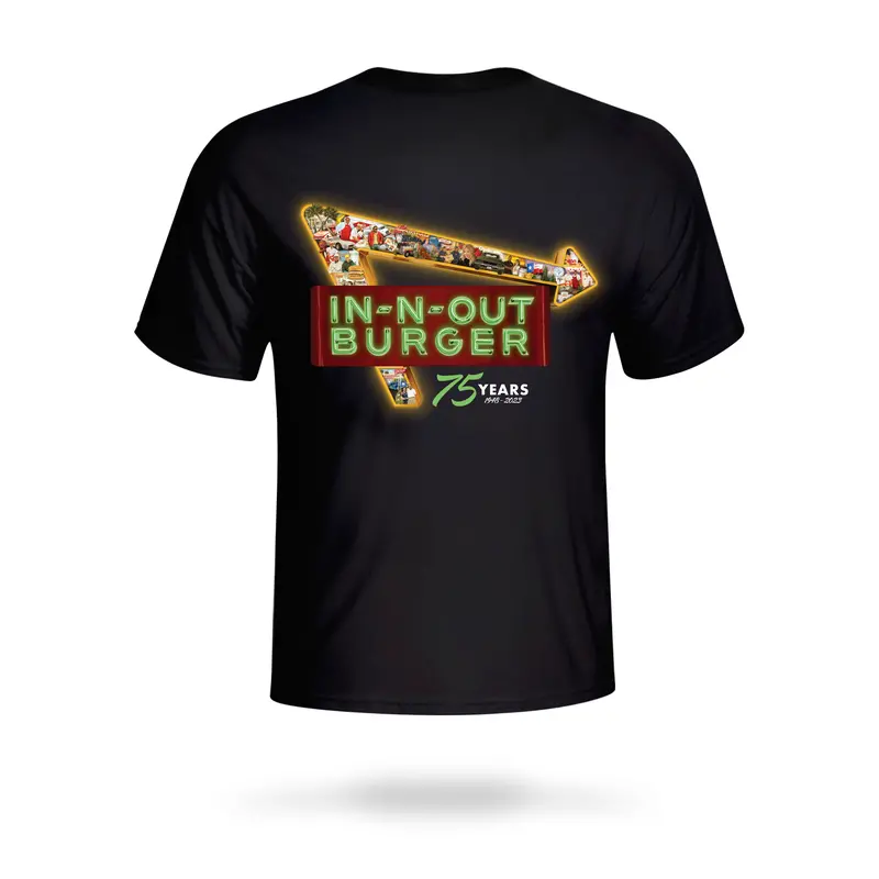 2024 75Th Anniversary Black T-Shirt 1