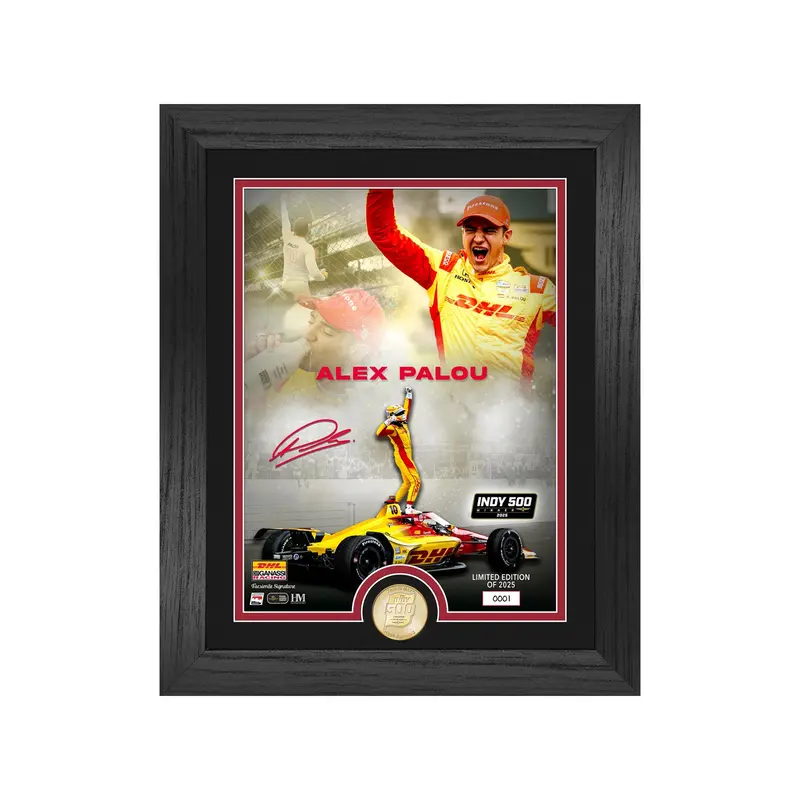 2025 Indy 500 Winner Framed Piece Alex Palou 1