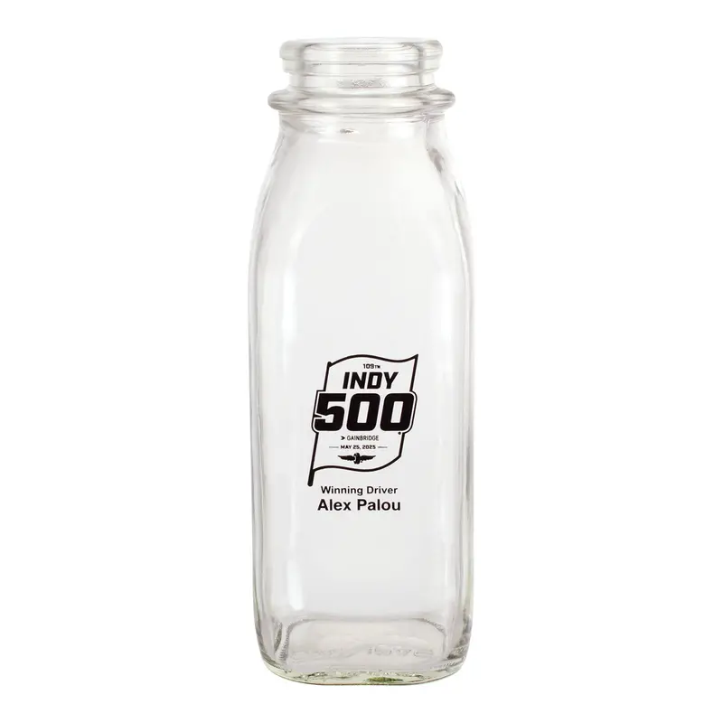 2025 Indy 500 Winner Milk Bottle 1