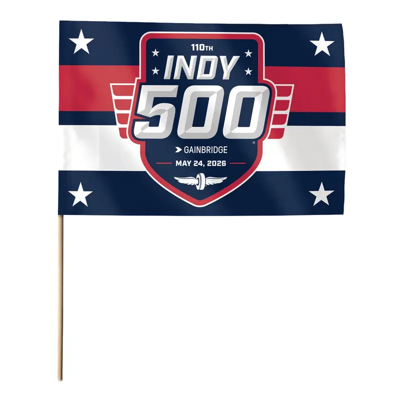 2026 Indy 500 Event Stick Flag 1