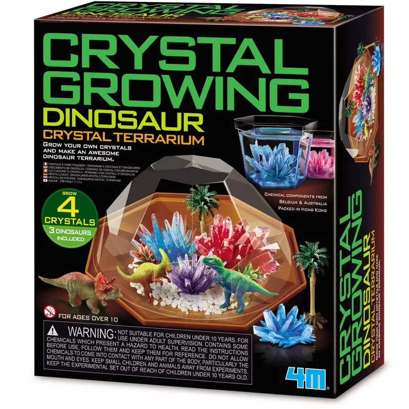 4M Crystal Growing / Dinosaur Crystal Terrarium (Eu) 1