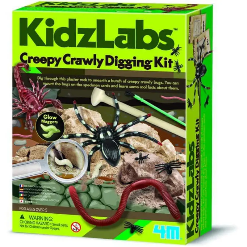 4M Kidzlabs / Creepy Crawly Digging Kit 1