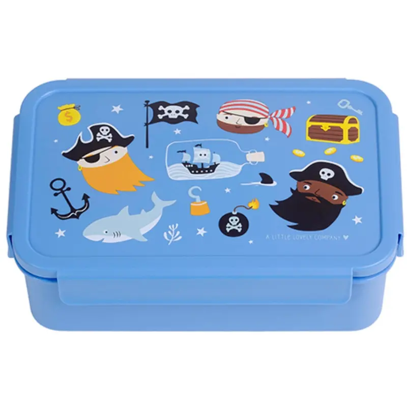 A Little Lovely Company Pirates Bento Madkasse 1