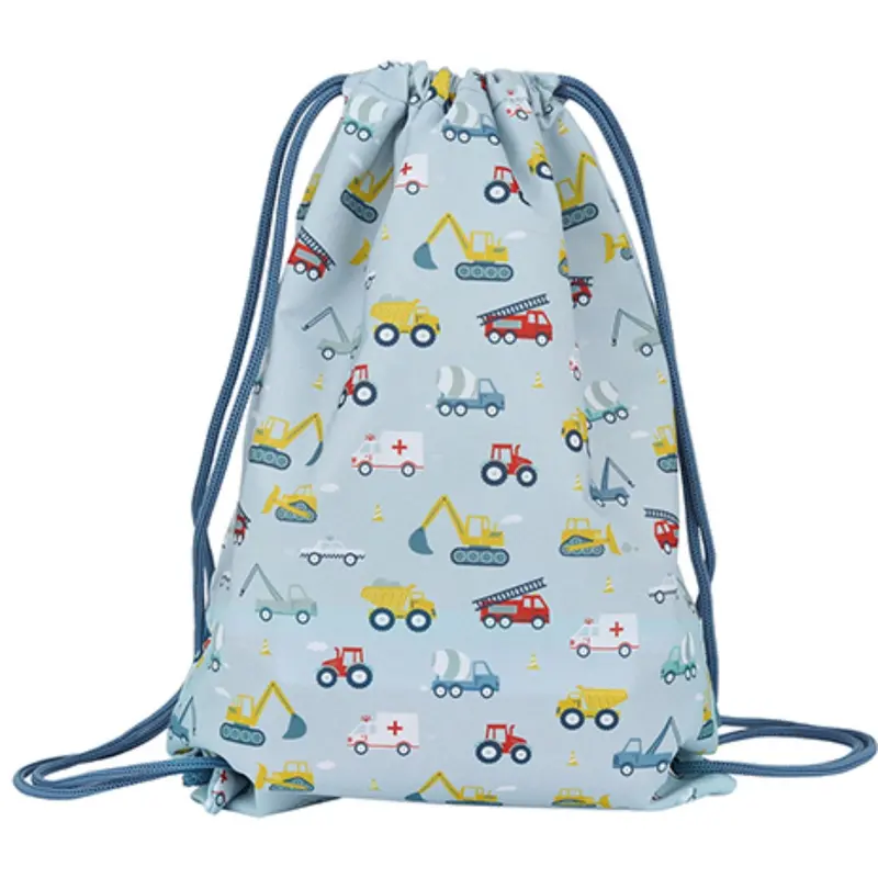A Little Lovely Company Vehicles Gymnastiktaske 1