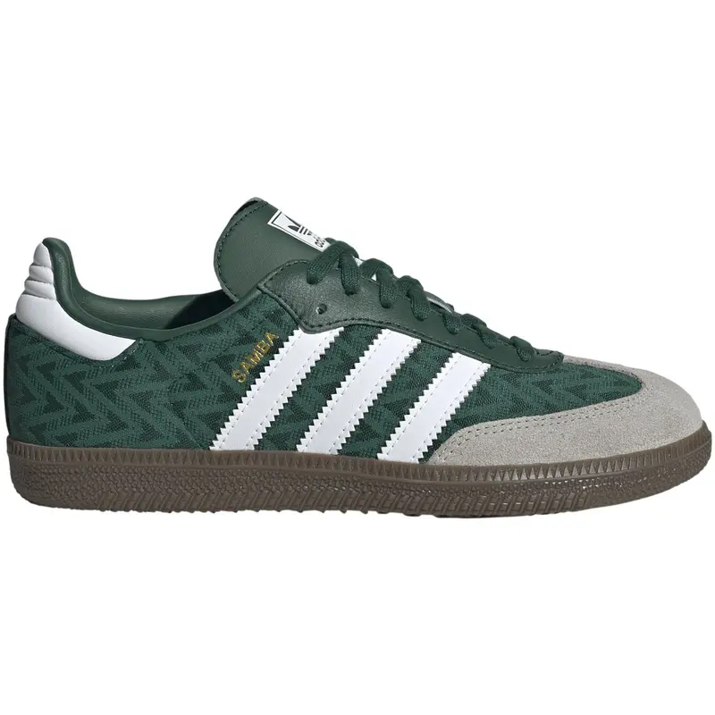 Adidas Originals Collegiate Green/Ftwr White/Gum5 Samba Og J Sneakers 1
