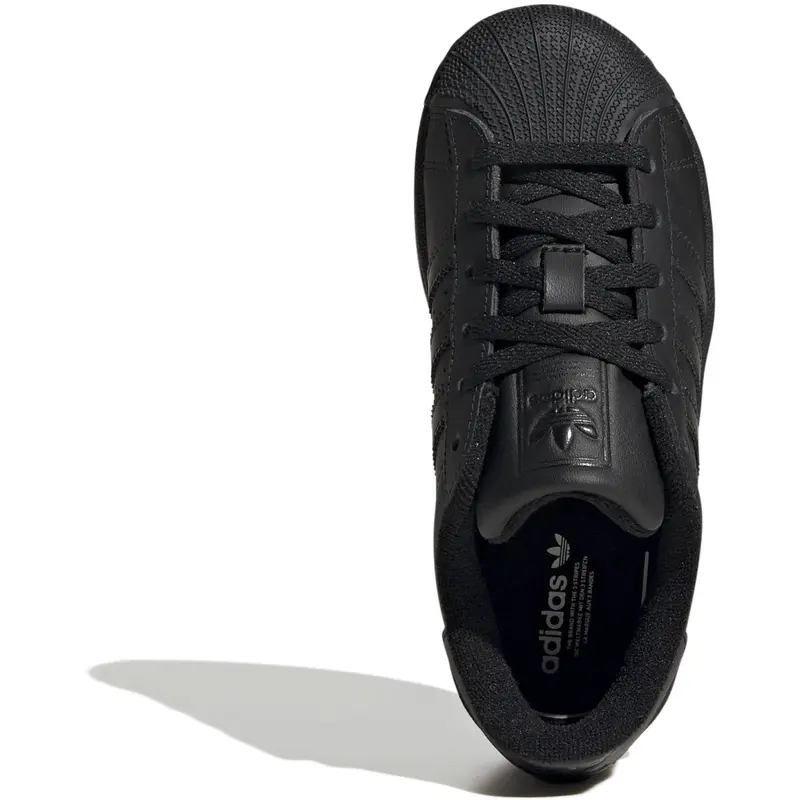 Adidas Originals Core Black/Core Black/Core Black Superstar Ii C Sneakers 7