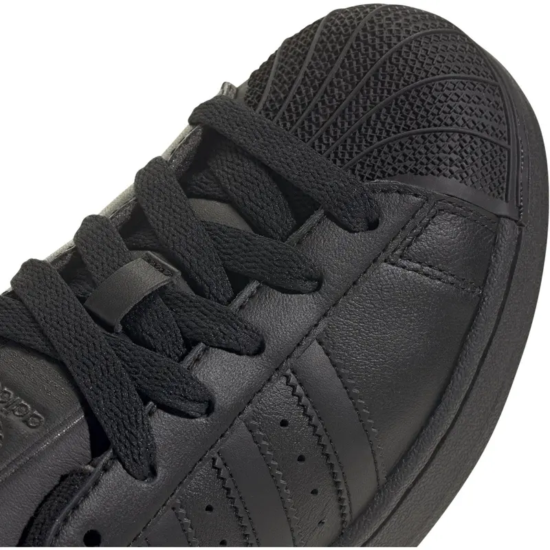 Adidas Originals Core Black/Core Black/Core Black Superstar Ii J Sneakers 3