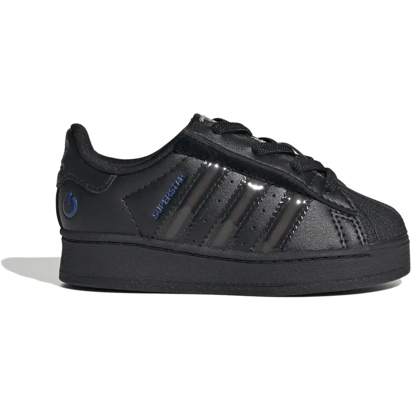 Adidas Originals Core Black/Core Black/Preloved Violet Superstar Led Lights Cf El I Sneakers 1