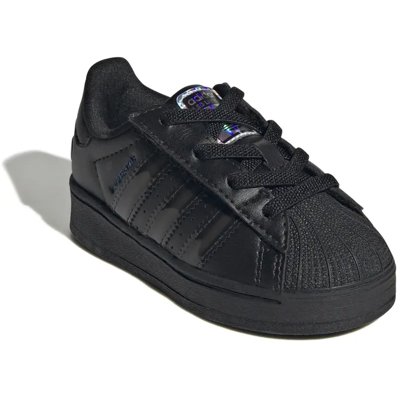 Adidas Originals Core Black/Core Black/Preloved Violet Superstar Led Lights Cf El I Sneakers 2