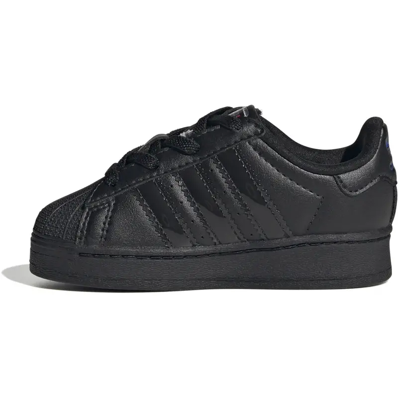 Adidas Originals Core Black/Core Black/Preloved Violet Superstar Led Lights Cf El I Sneakers 9