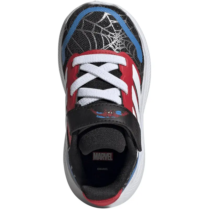 Adidas Originals Core Black/Ftwr White/Pure Ruby Runfalcon Spider-Man El I Sneakers 9