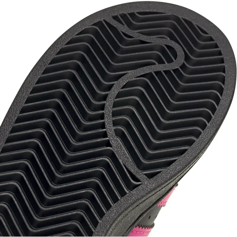 Adidas Originals Core Black/Lucid Pink/Core Black Superstar Ii C Sneakers 4
