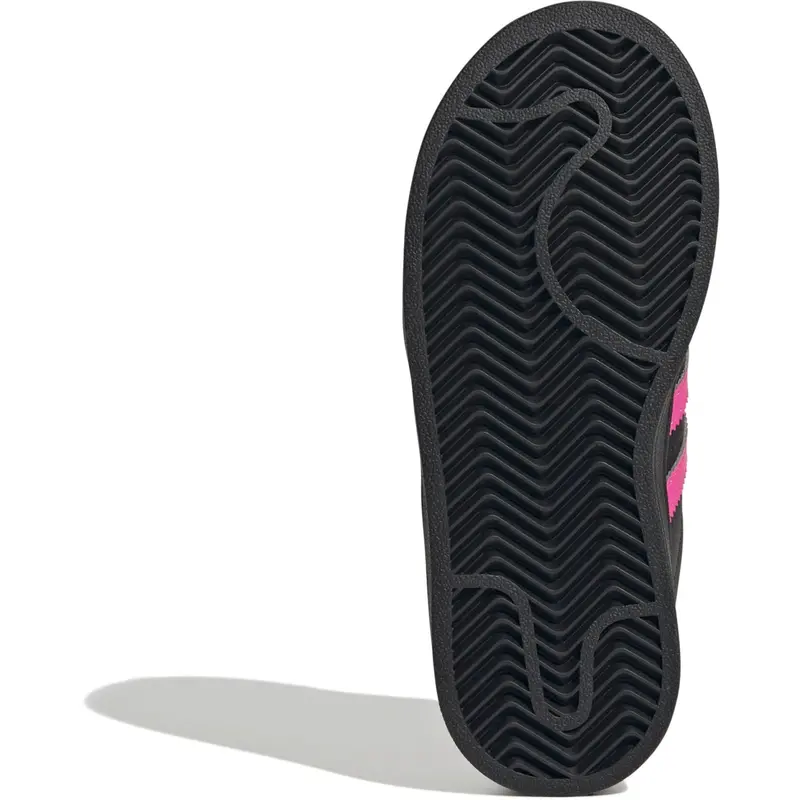 Adidas Originals Core Black/Lucid Pink/Core Black Superstar Ii C Sneakers 8