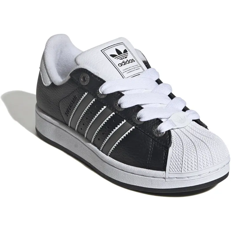 Adidas Originals Core Black/Matte Silver/Ftwr White Superstar Ii J Sneakers 2