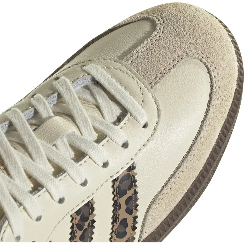 Adidas Originals Cream White/Core Black/Sand Strata Samba Og J Sneakers 3