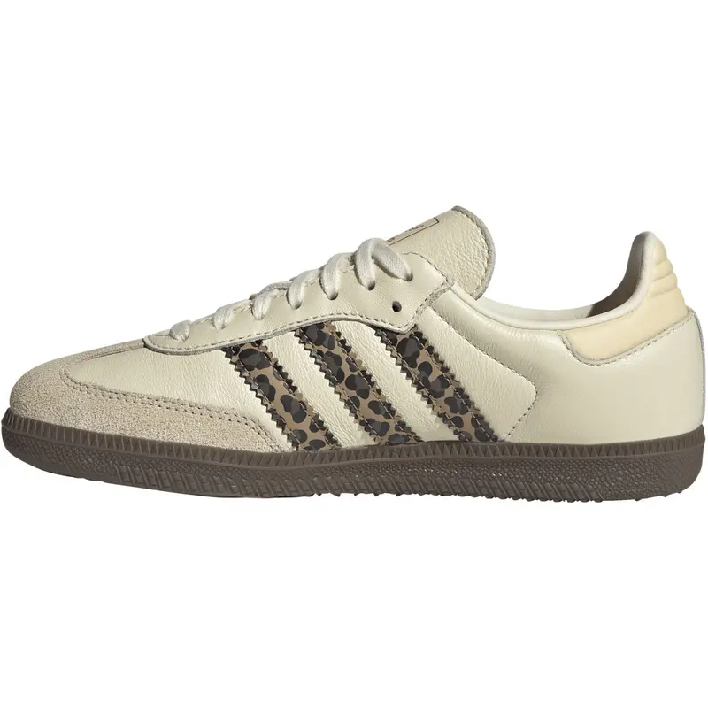 Adidas Originals Cream White/Core Black/Sand Strata Samba Og J Sneakers 7