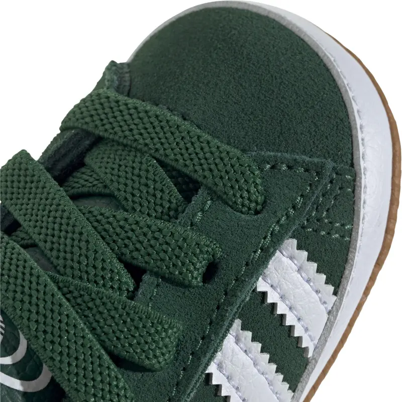 Adidas Originals Dark Green/Ftwr White/Gum 2 Campus 00S Crib Sneakers 3