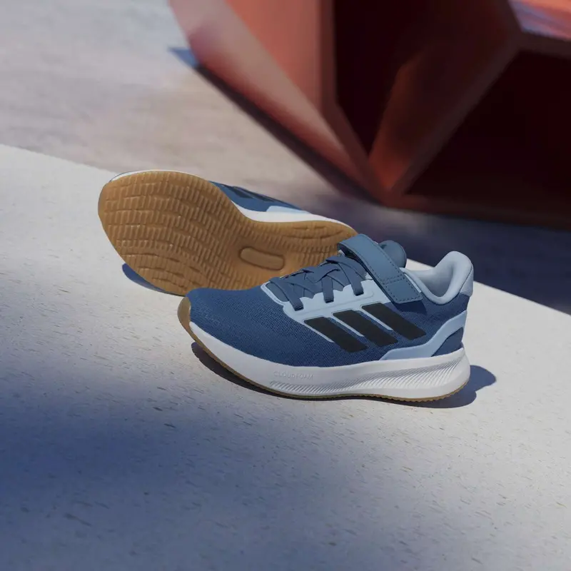 Adidas Originals Dusky Ink/Legend Ink/Glow Blue Runfalcon 5 El C Sneakers 4