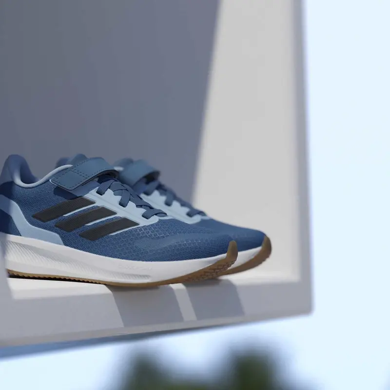 Adidas Originals Dusky Ink/Legend Ink/Glow Blue Runfalcon 5 El C Sneakers 8