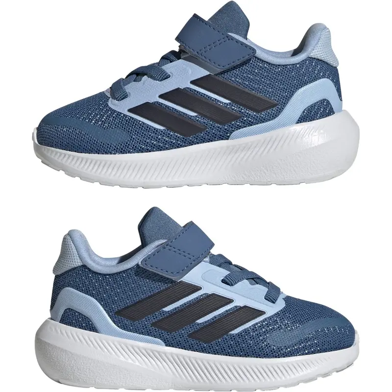 Adidas Originals Dusky Ink/Legend Ink/Glow Blue Runfalcon 5 El I Sneakers 11