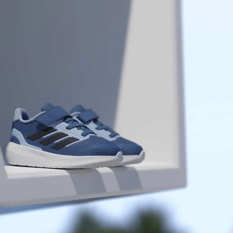 Adidas Originals Dusky Ink/Legend Ink/Glow Blue Runfalcon 5 El I Sneakers 3
