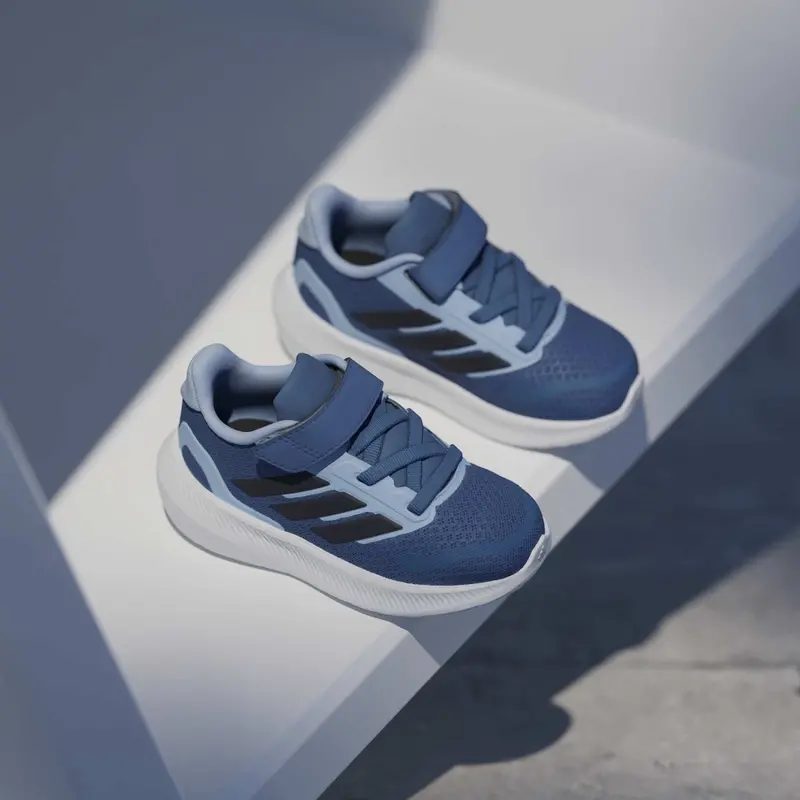 Adidas Originals Dusky Ink/Legend Ink/Glow Blue Runfalcon 5 El I Sneakers 6