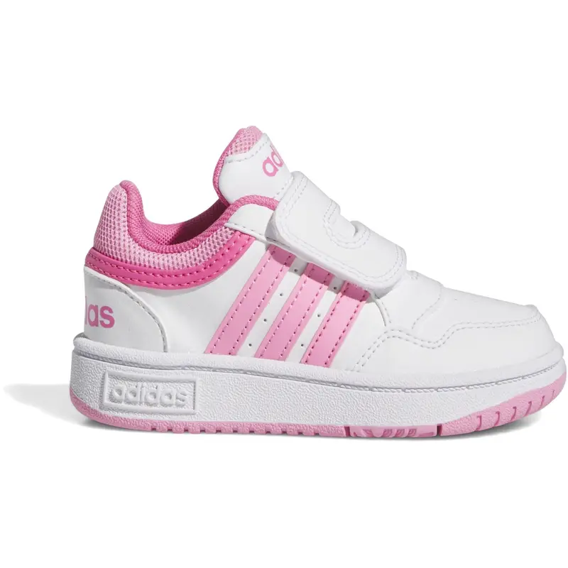 Adidas Originals Ftwr White/Bliss Pink/Pulse Magenta Hoops 3.0 Cf I Sneakers 1