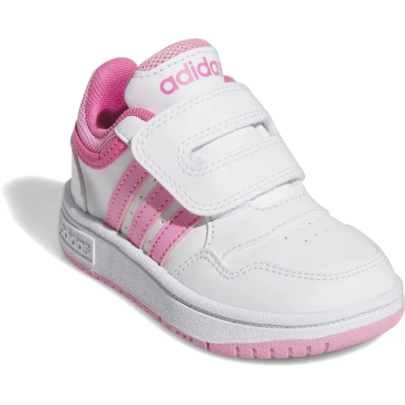 Adidas Originals Ftwr White/Bliss Pink/Pulse Magenta Hoops 3.0 Cf I Sneakers 2