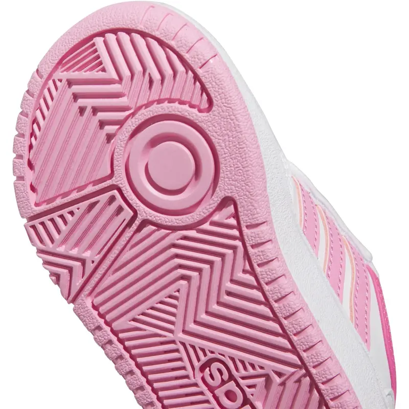 Adidas Originals Ftwr White/Bliss Pink/Pulse Magenta Hoops 3.0 Cf I Sneakers 4