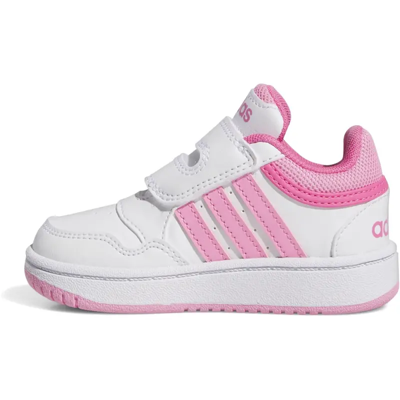 Adidas Originals Ftwr White/Bliss Pink/Pulse Magenta Hoops 3.0 Cf I Sneakers 5