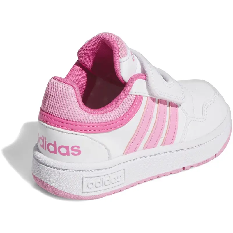 Adidas Originals Ftwr White/Bliss Pink/Pulse Magenta Hoops 3.0 Cf I Sneakers 8