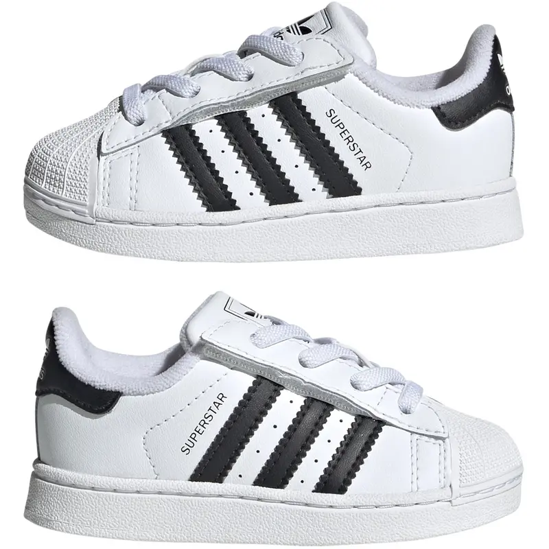Adidas Originals Ftwr White/Core Black/Ftwr White Superstar Ii Cf El I Sneakers 5