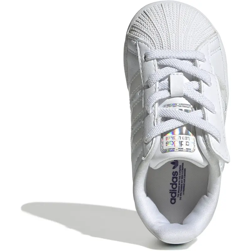 Adidas Originals Ftwr White/Ftwr White/Ftwr White Superstar Led Lights Cf El I Sneakers 10