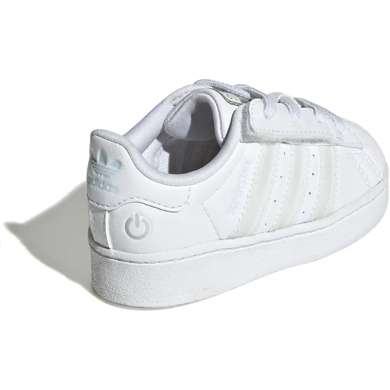Adidas Originals Ftwr White/Ftwr White/Ftwr White Superstar Led Lights Cf El I Sneakers 12