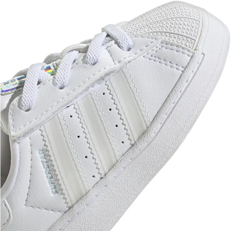 Adidas Originals Ftwr White/Ftwr White/Ftwr White Superstar Led Lights Cf El I Sneakers 5