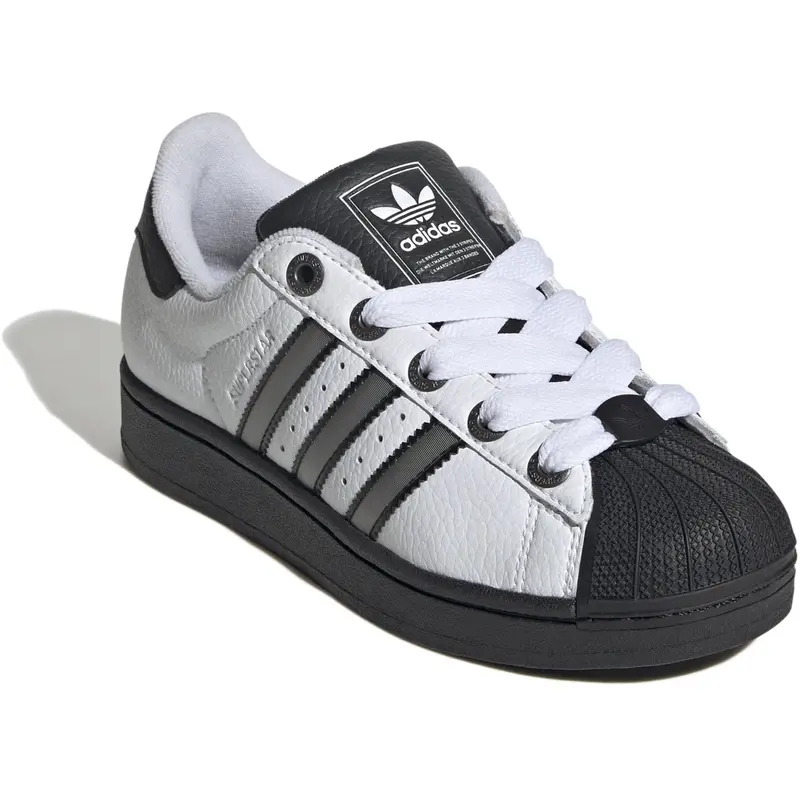 Adidas Originals Ftwr White/Matte Silver/Core Black Superstar Ii J Sneakers 2