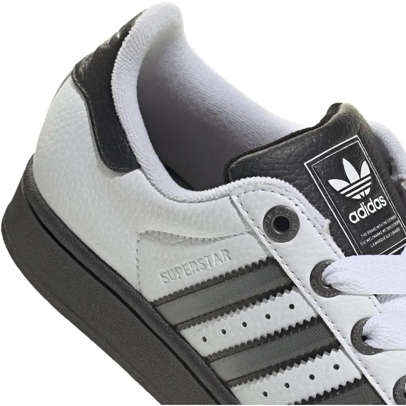 Adidas Originals Ftwr White/Matte Silver/Core Black Superstar Ii J Sneakers 4