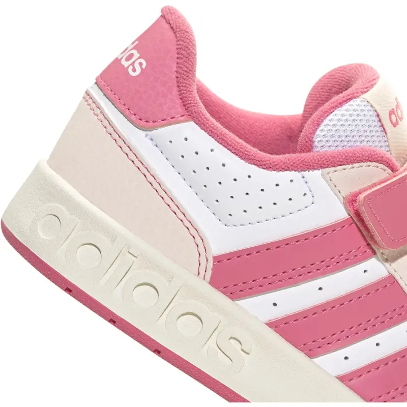 Adidas Originals Ftwr White/Pink Fusion/Wonder Quartz Breakbase C Sneakers 4