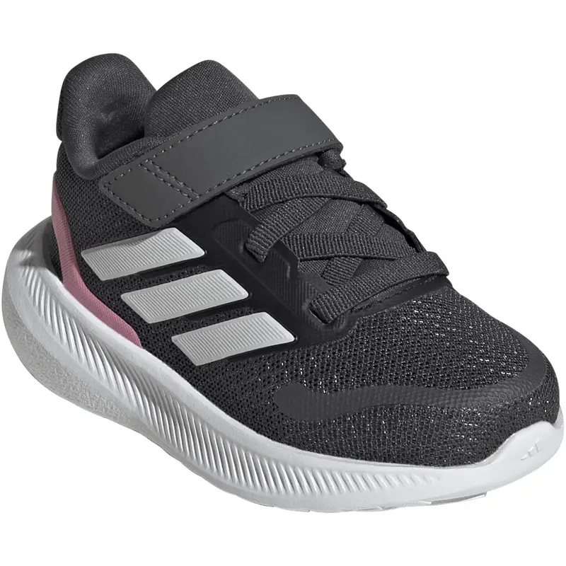 Adidas Originals Grey Six/Crystal White/Bliss Pink Runfalcon 5 El I Sneakers 2