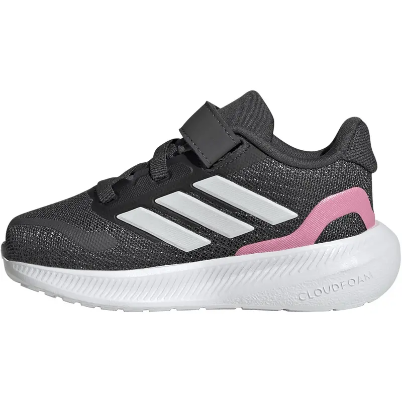 Adidas Originals Grey Six/Crystal White/Bliss Pink Runfalcon 5 El I Sneakers 6