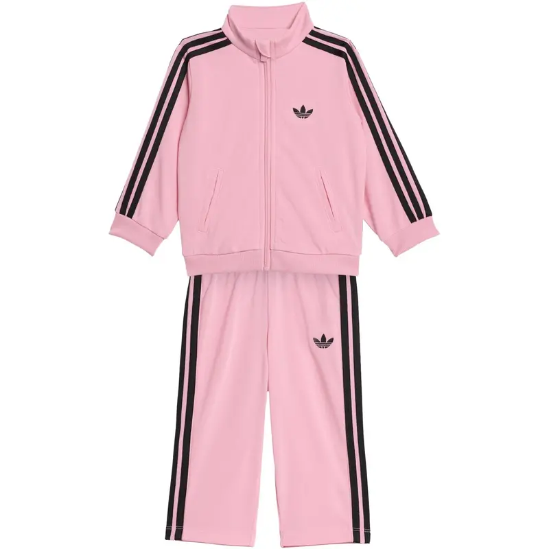 Adidas Originals Light Pink/Black Firebird Ts Sweat Sæt 1