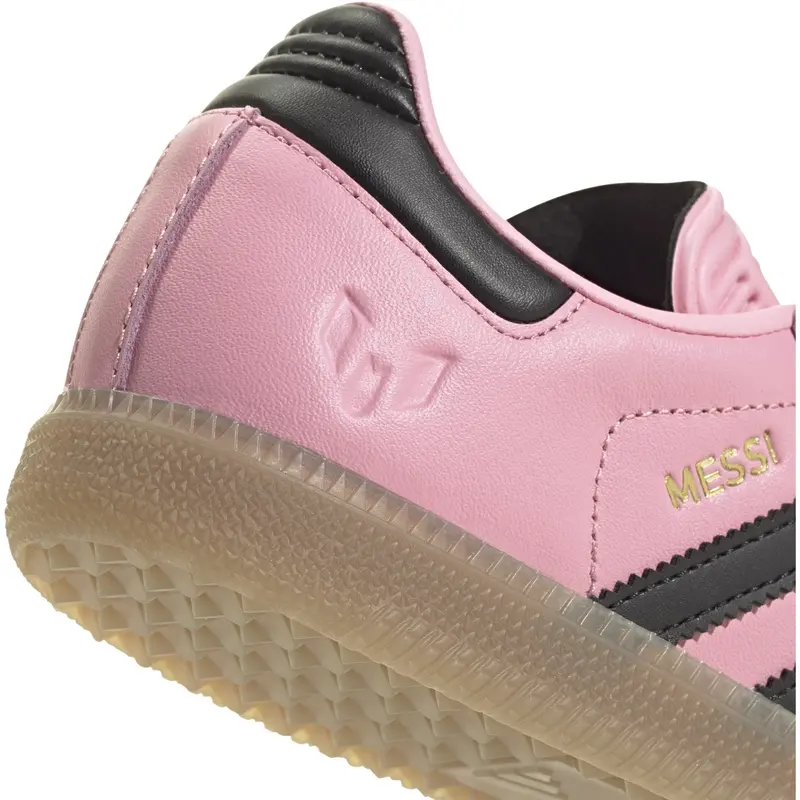 Adidas Originals Light Pink/Core Black/Gum4 Samba Messi J Sneakers 4