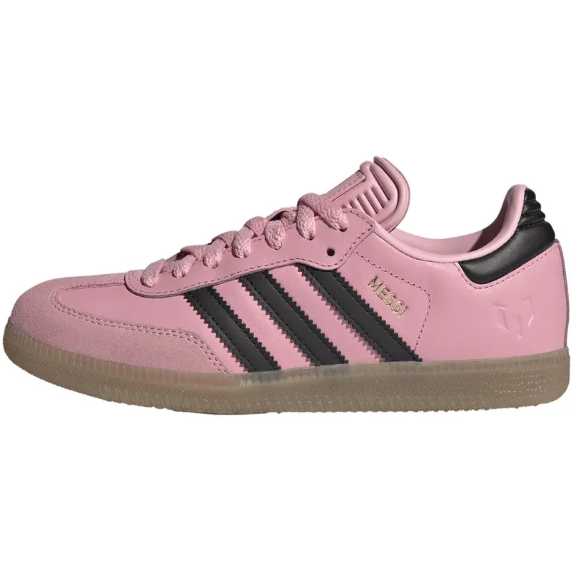 Adidas Originals Light Pink/Core Black/Gum4 Samba Messi J Sneakers 7
