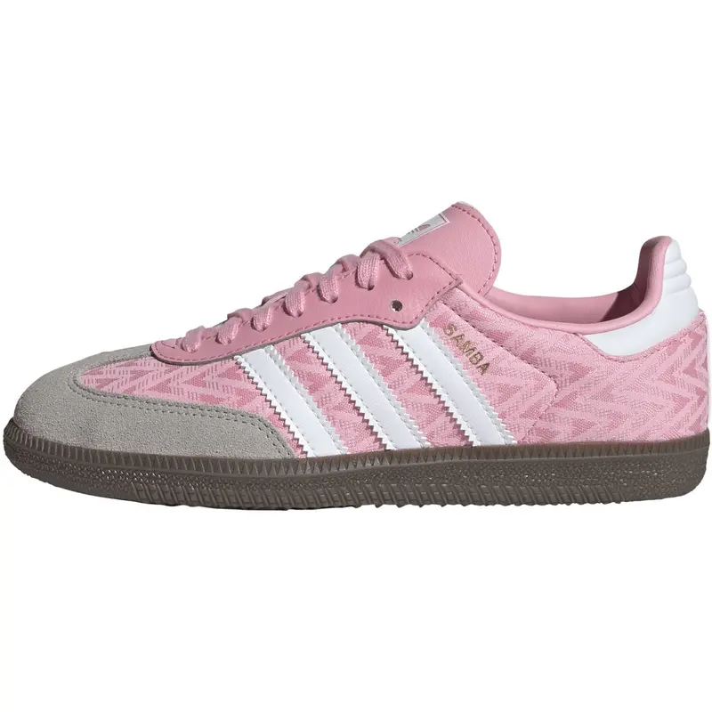 Adidas Originals Light Pink/Ftwr White/Gum5 Samba Og J Sneakers 6