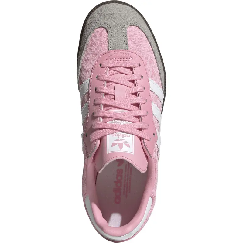 Adidas Originals Light Pink/Ftwr White/Gum5 Samba Og J Sneakers 8