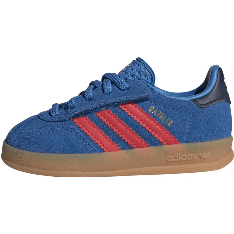 Adidas Originals Lucid Ray Blue/Lucid Red/Gum 2 Gazelle Indoor Cf El I Sneakers 6