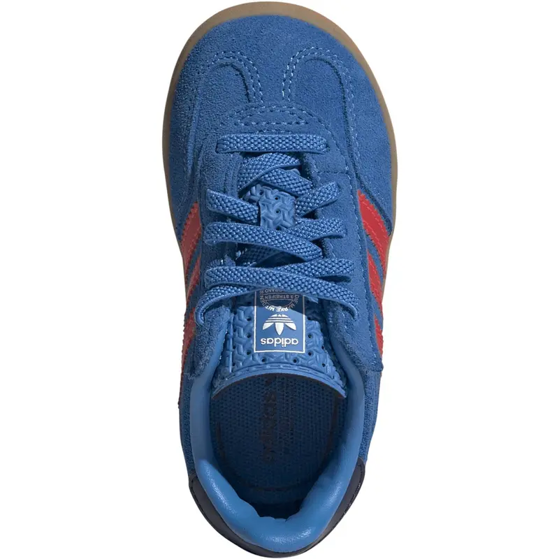 Adidas Originals Lucid Ray Blue/Lucid Red/Gum 2 Gazelle Indoor Cf El I Sneakers 9