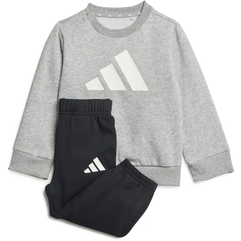 Adidas Originals Medium Grey Heather/White I Bl Fl Jog 240 Sweat Sæt 1