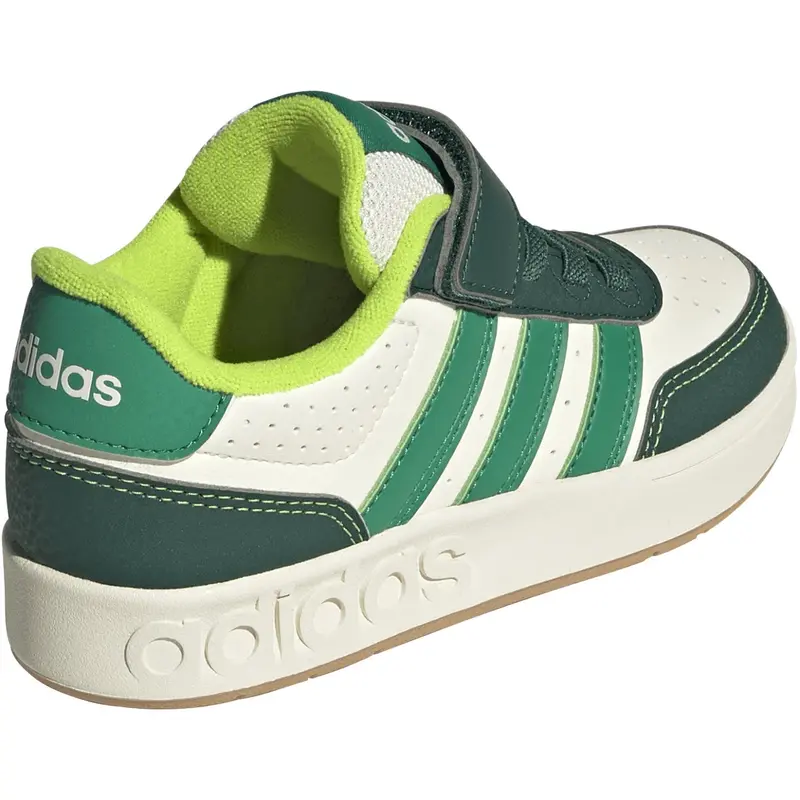 Adidas Originals Off White/Collegiate Green/Court Green Breakbase C Sneakers 6
